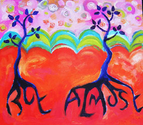 The back cover painting.